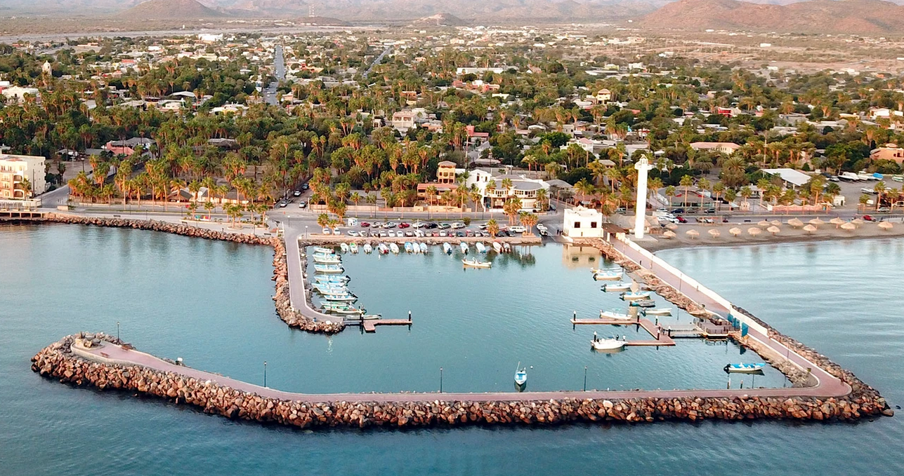 Vista aerea de la Marina de Loreto